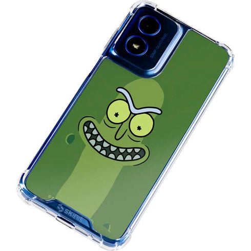 Adult Swim Rick and Morty Pickle Rick Moto G 5G (2024) Clear Case